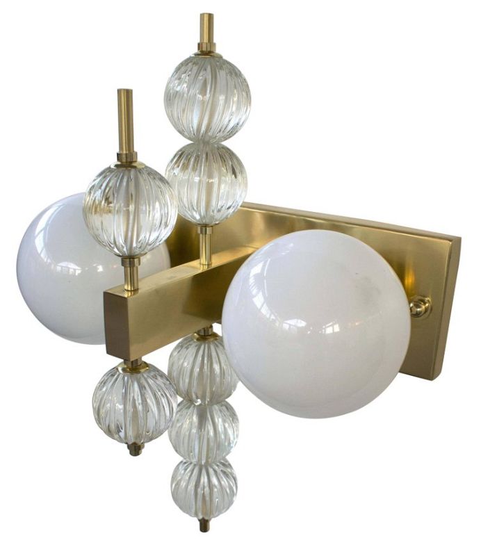 Two Globe Sconce 2