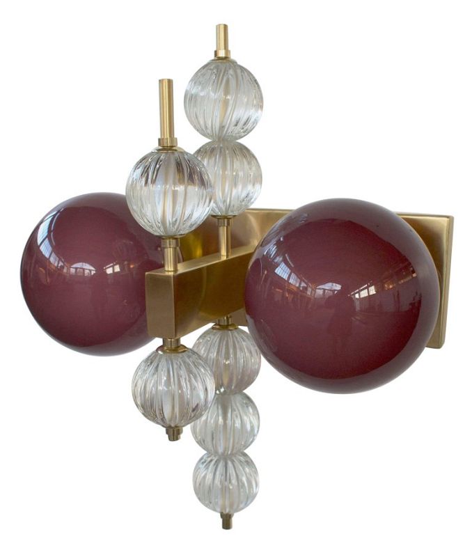 Two Globe Sconce 5