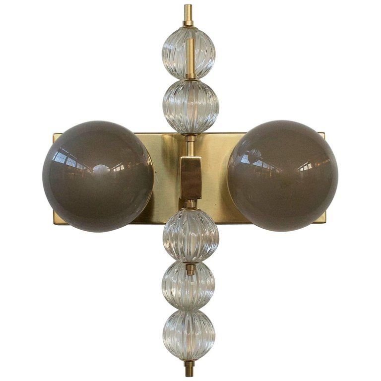 Two Globe Sconce 6
