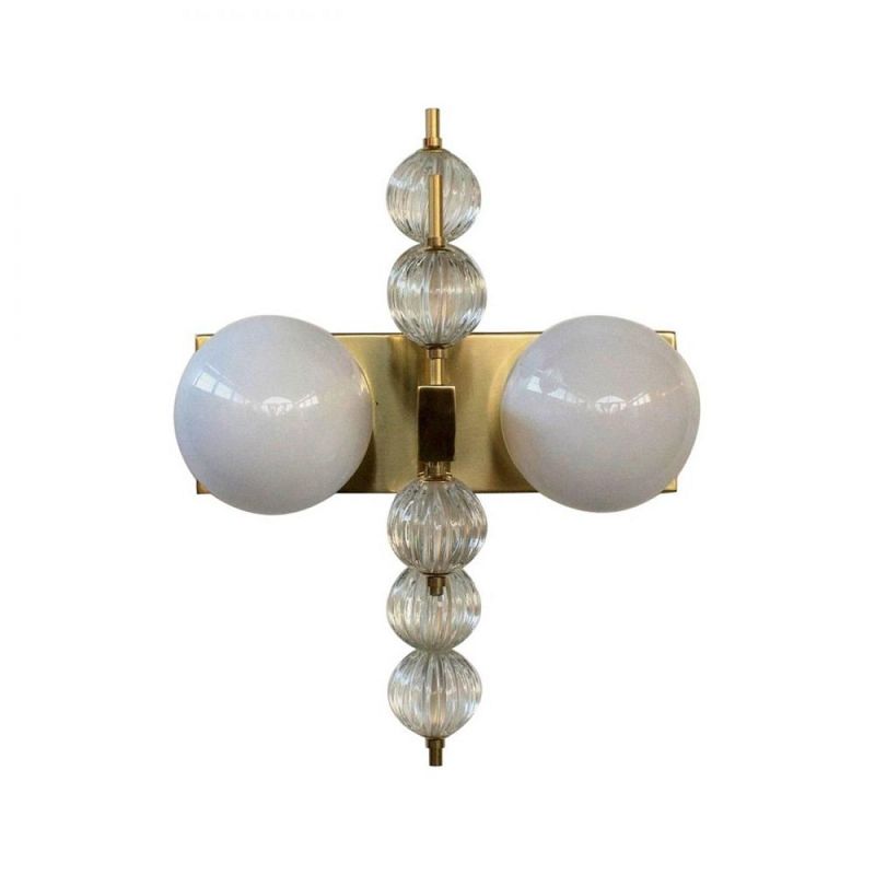 Two Globe Sconce