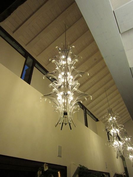 Bespoke chandelier (Milan Hotel)